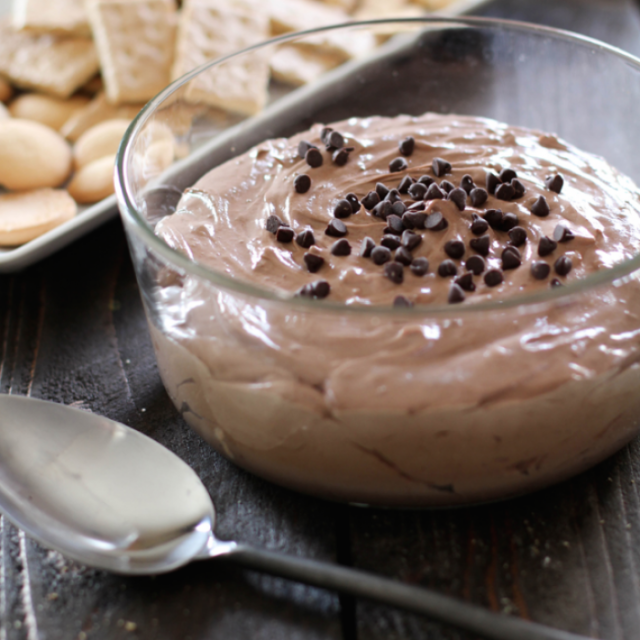 Brownie cesto dip