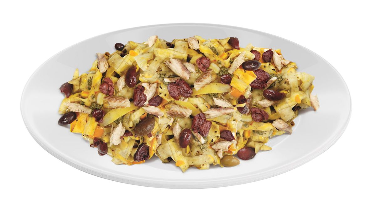 Kolacja: warzywa z curry julienned