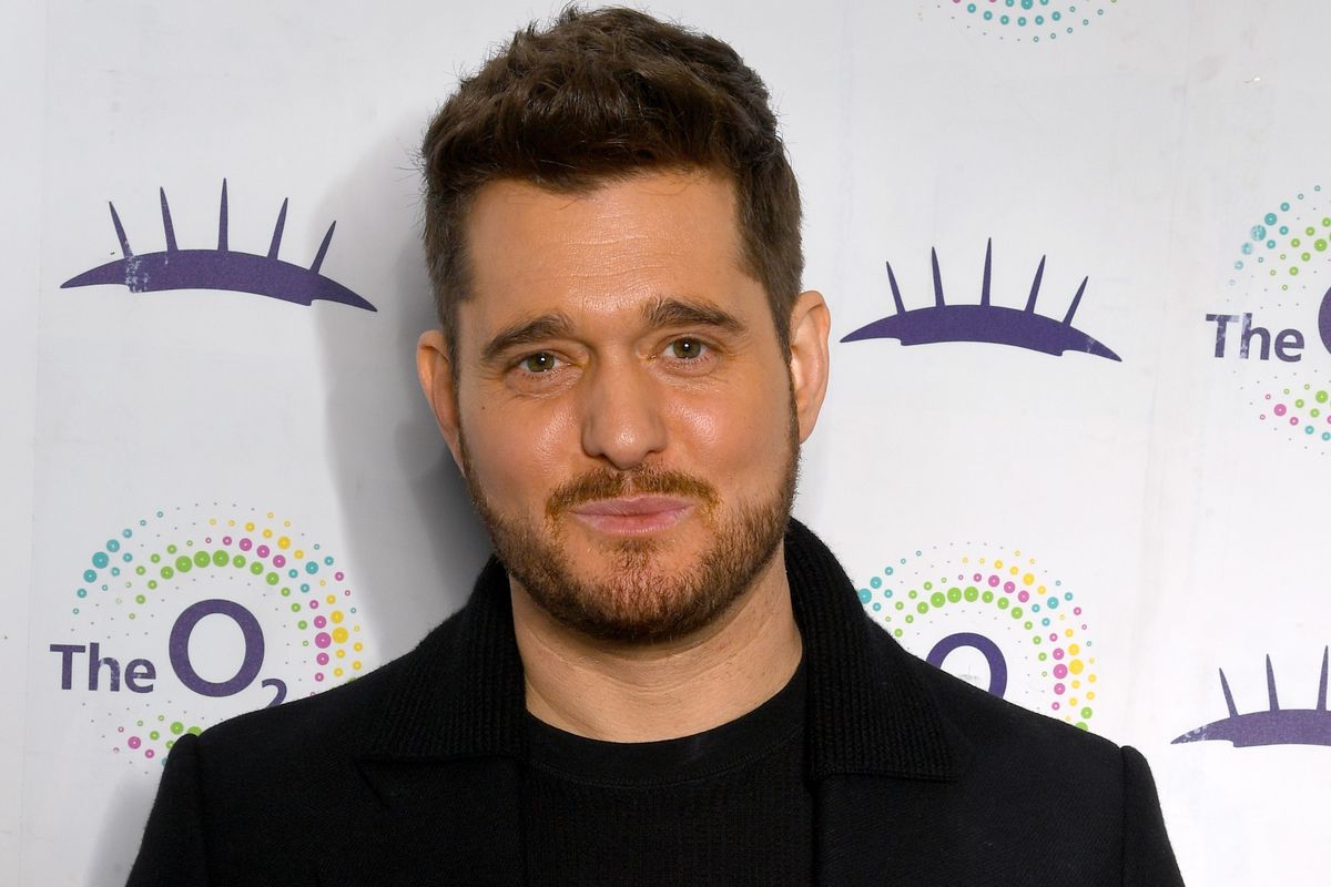 Michael Buble rep el premi 21 Club a l