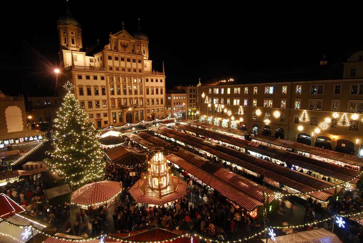Mercat de Nadal de Nuremberg, Alemanya, el 6 de desembre de 2007.
