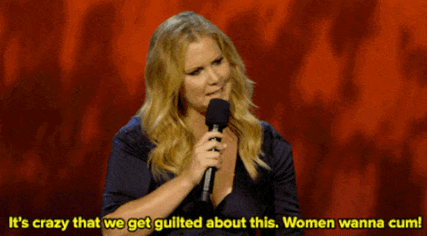 Amy Schumer orgasmo