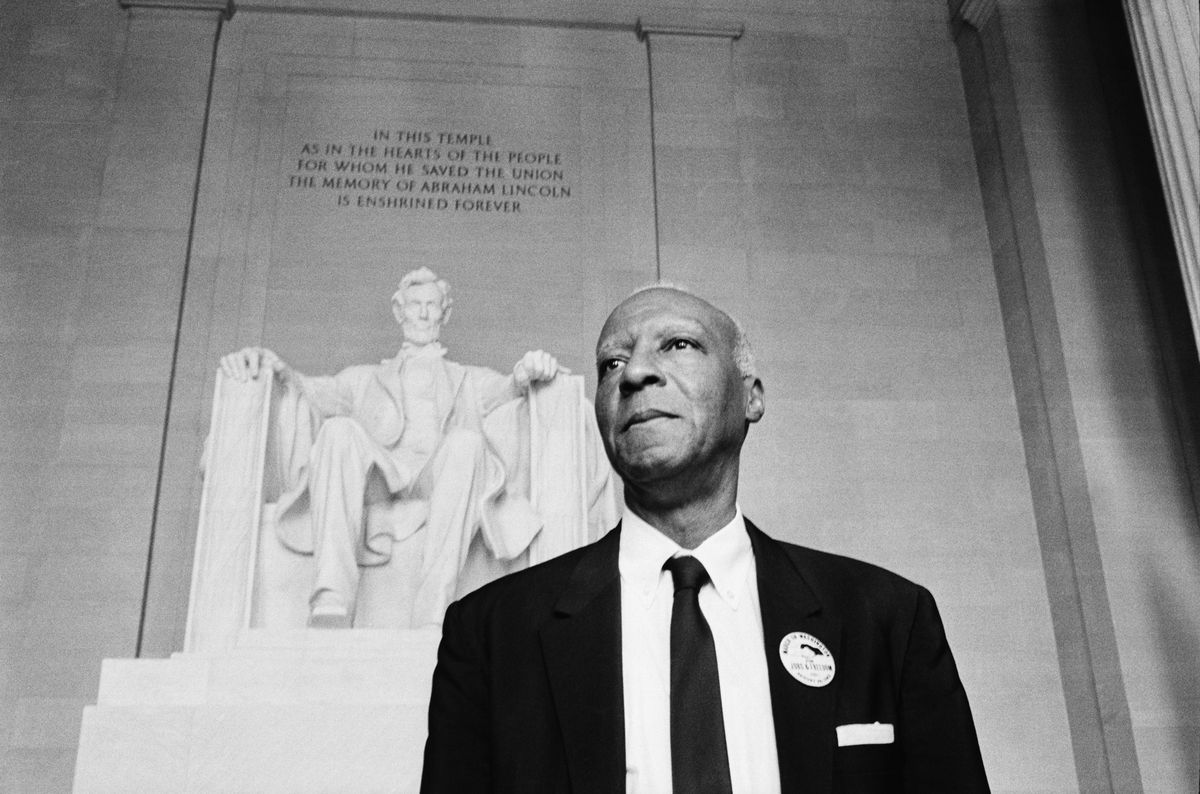 A. Philip Randolph La Lincoln Memorial