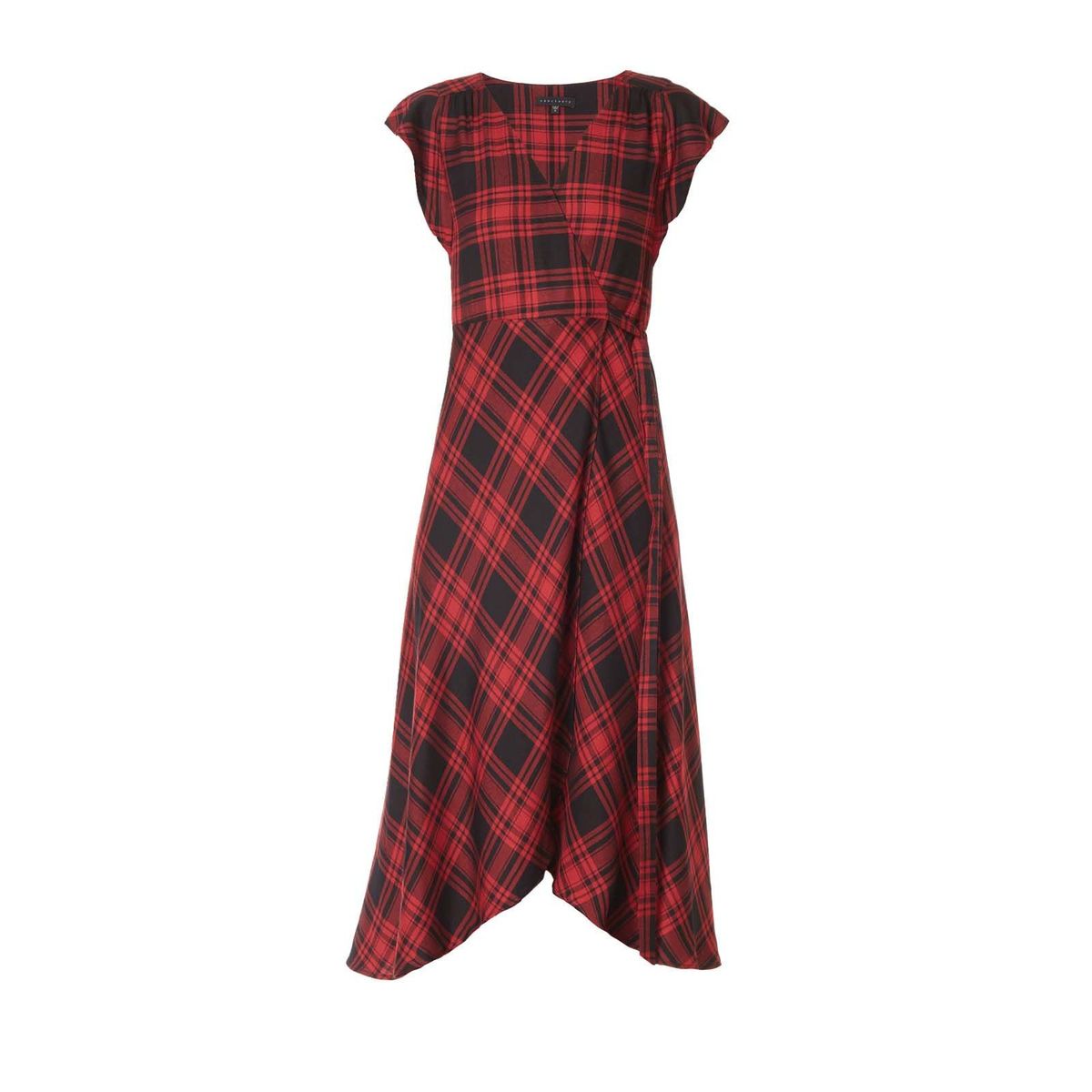 Rękaw, Tkanina, Sukienka, Kołnierz, Czerwony, Wzór, Odzież jednoczęściowa, Karminowy, Bordowy, Tartan,