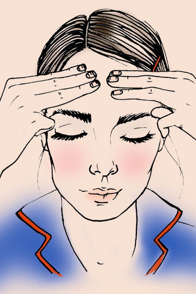 Gesichtsmassage