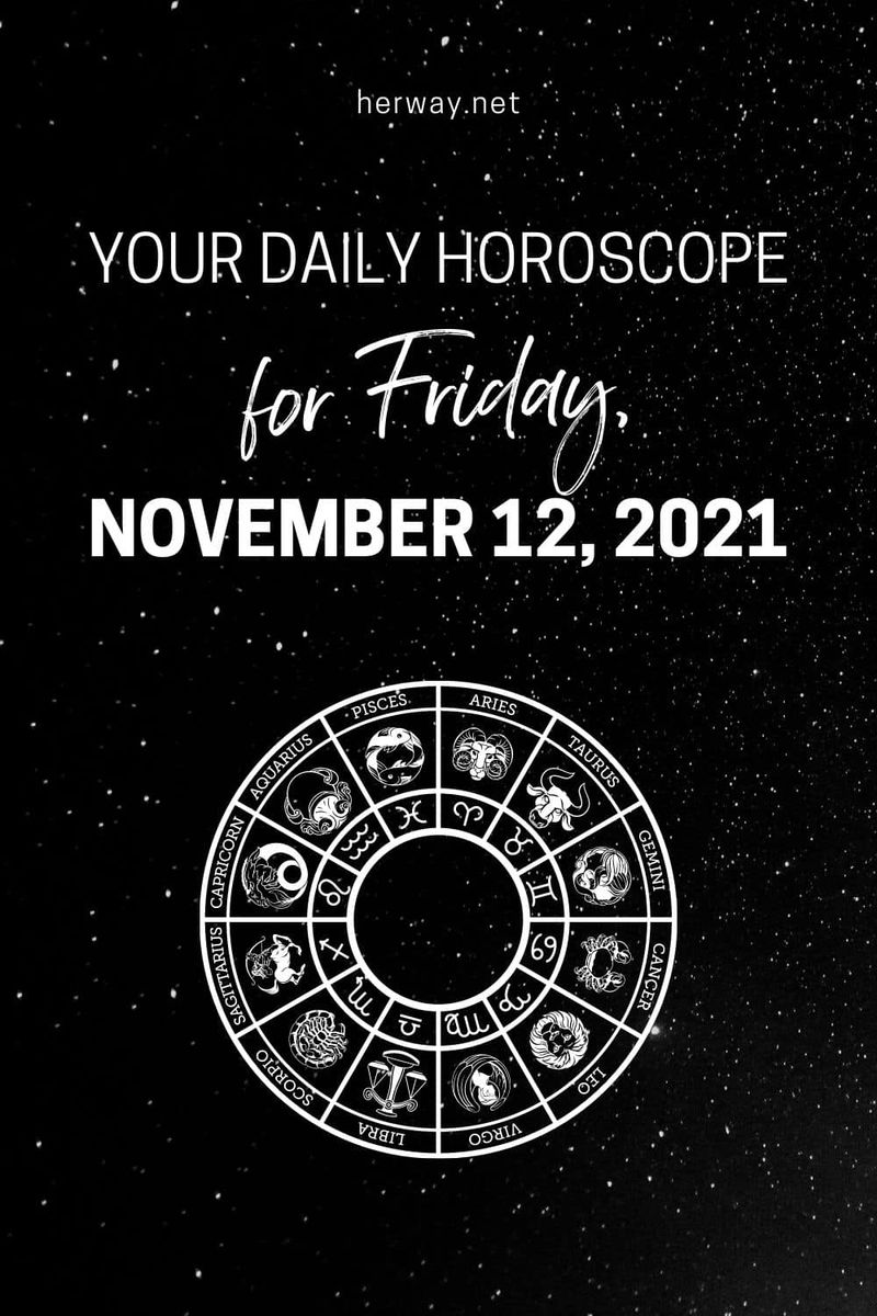 Denný horoskop na piatok 12. novembra 2021 Pinterest