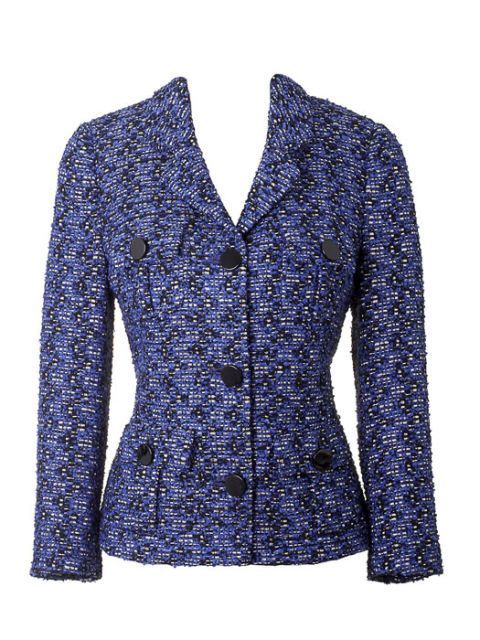 blaue Jacke