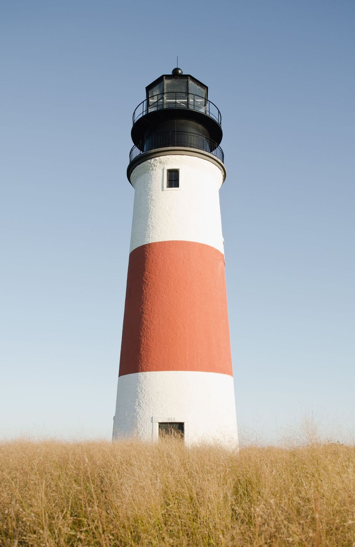 USA, Massachusetts, Nantucket, Blick auf den Leuchtturm