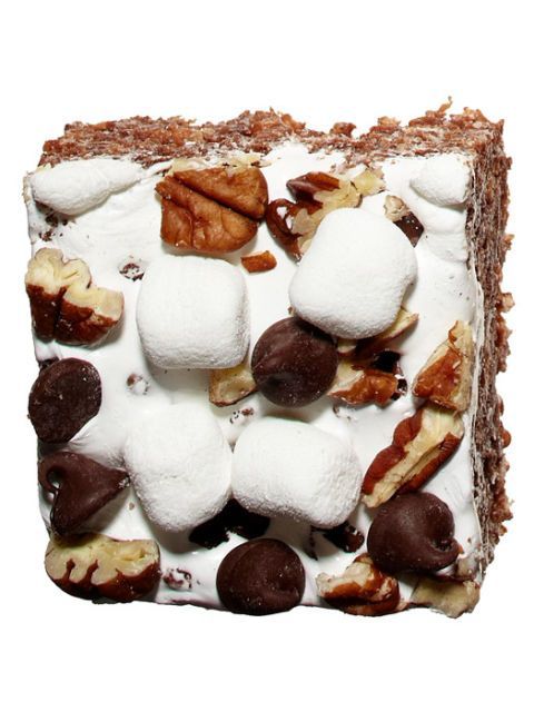 llaminera de la carretera rocosa de nutella