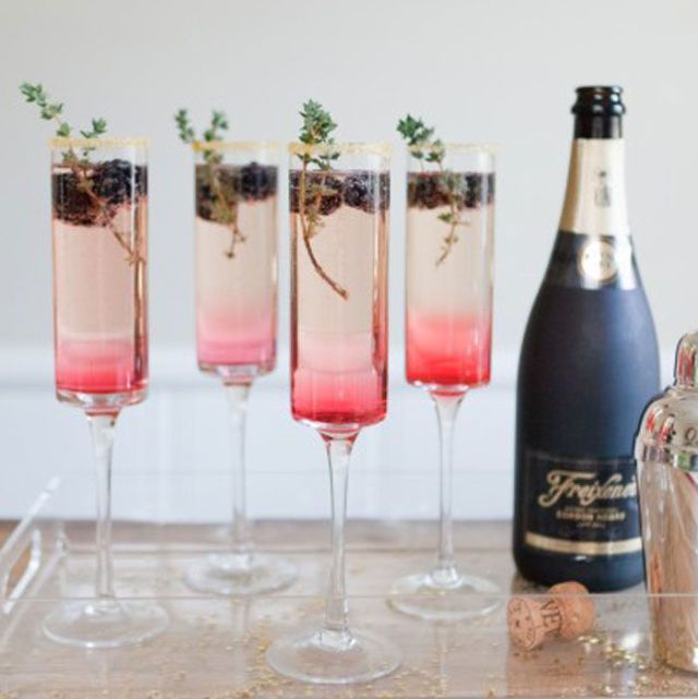 Bere, champagne cocktail, bottiglia di vetro, bevanda alcolica, rosa, champagne, calici di champagne, bottiglia, cocktail di vino, vetro,