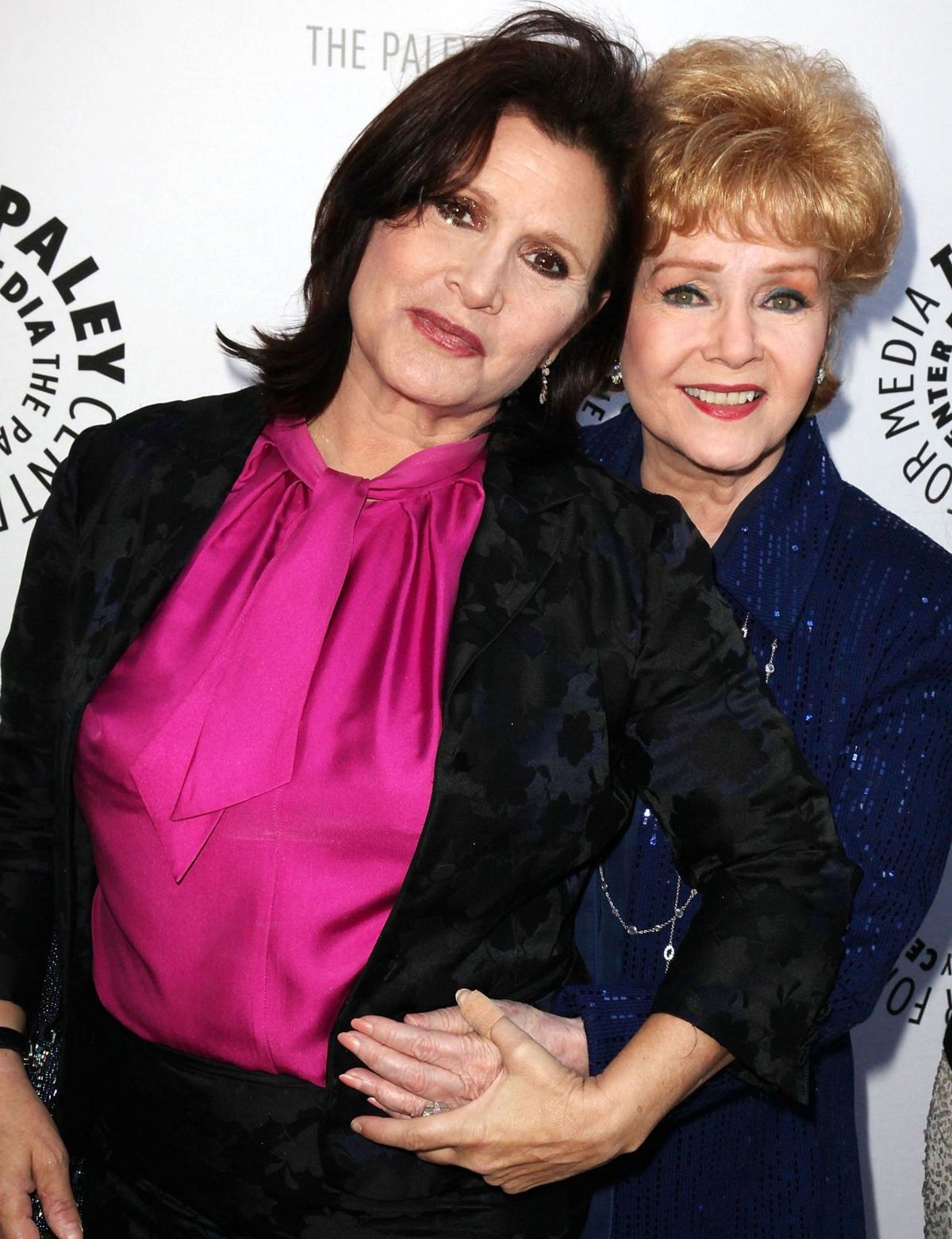 Debbie Reynolds und Carrie Fisher