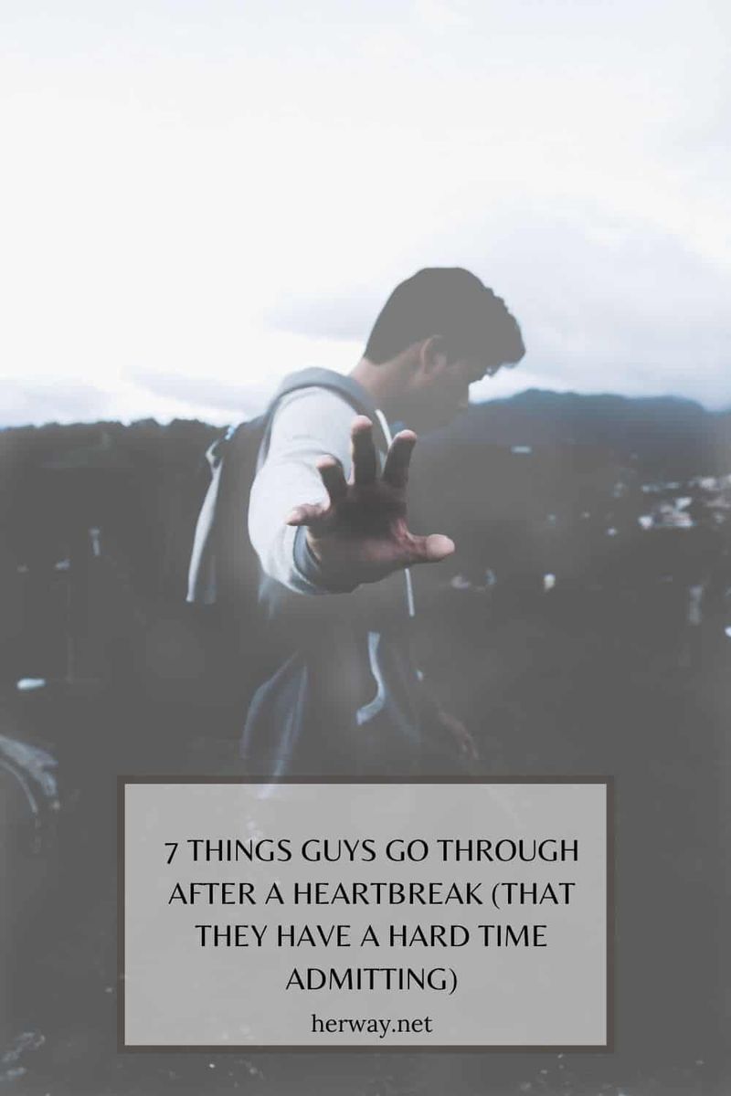 7 THINGS GUYS GO DROUGH AFTER A HEARTBREAK (NA HIRAP NILA UMAMIN)
