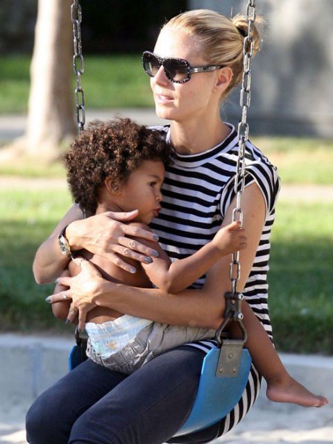 Heidi Klum a syn