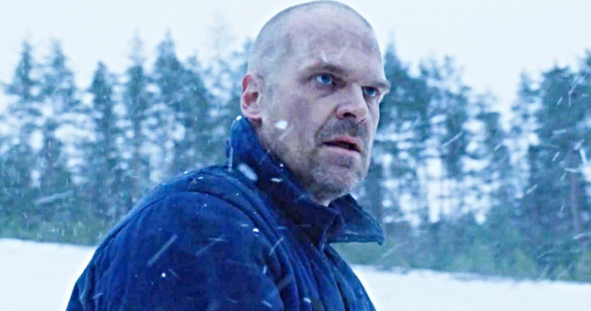 David Harbour in fremden Dingen Staffel 4