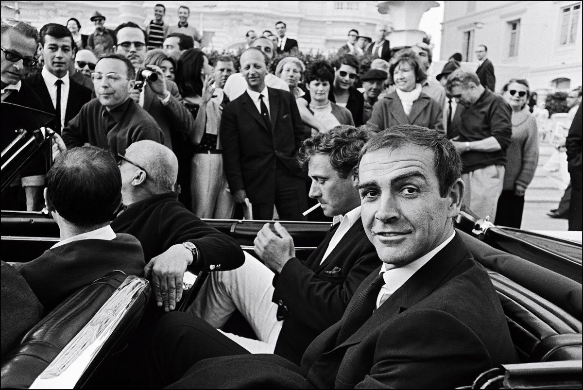 1965年5月24日にフランスのカンヌで開催されたカンヌ映画祭の雰囲気。