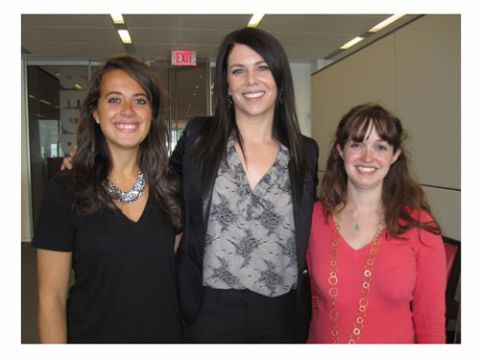 lauren graham con lo staff del redbook