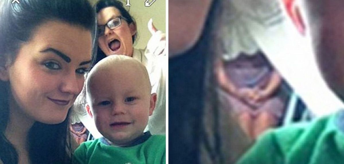 Duch dievča zachytené v strašidelnej selfie Snapchat