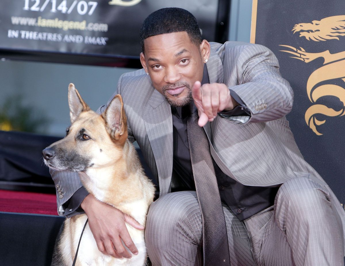Τελετή χειρός και αποτυπώματος Will Smith στο Grauman