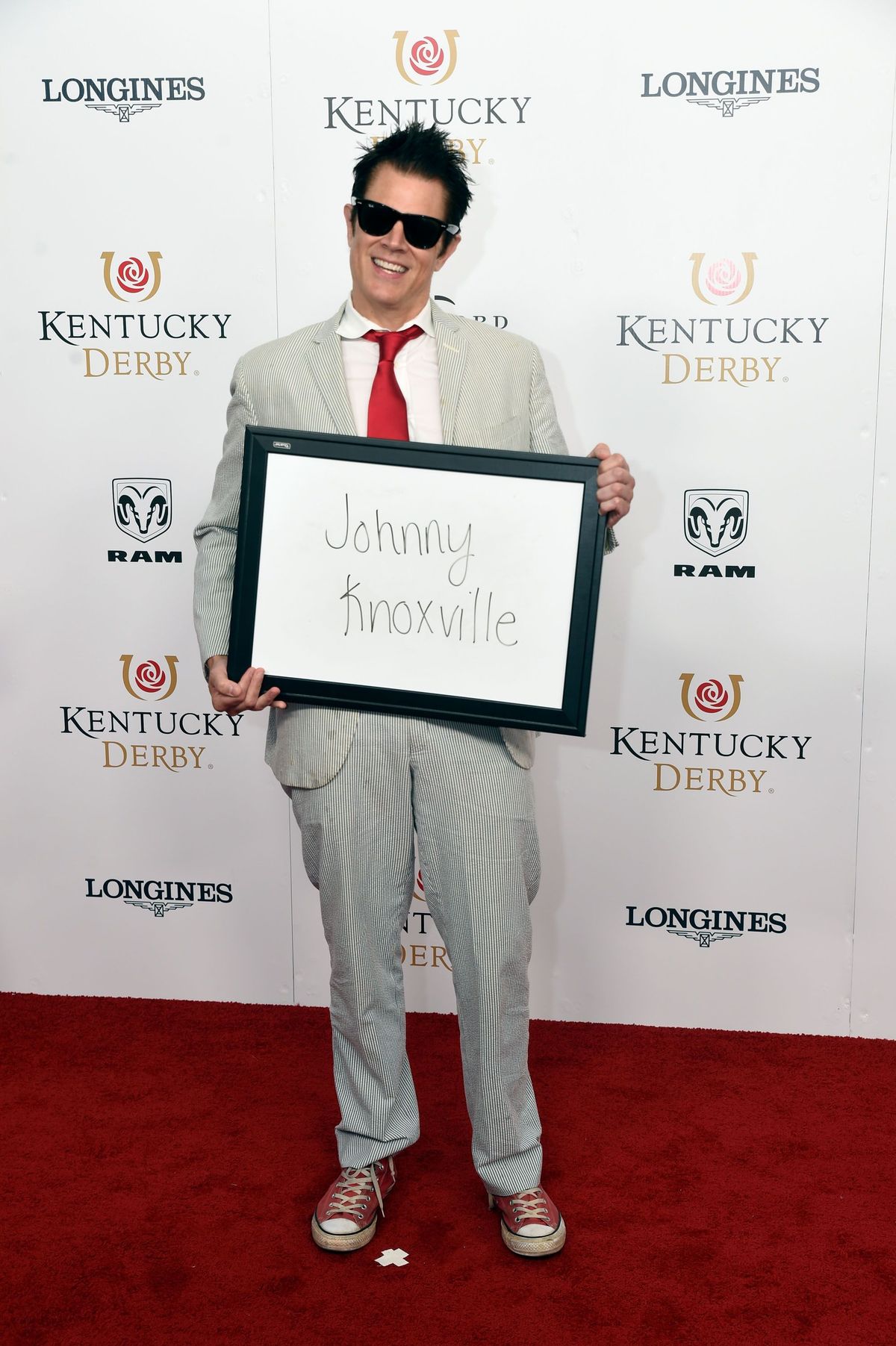 Prominente nehmen am 144. jährlichen Kentucky Derby teil