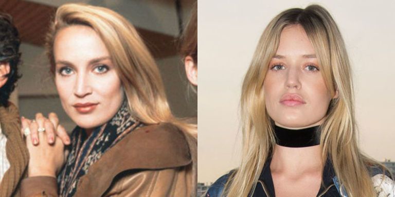 Jerry Hall i Georgia May Jagger