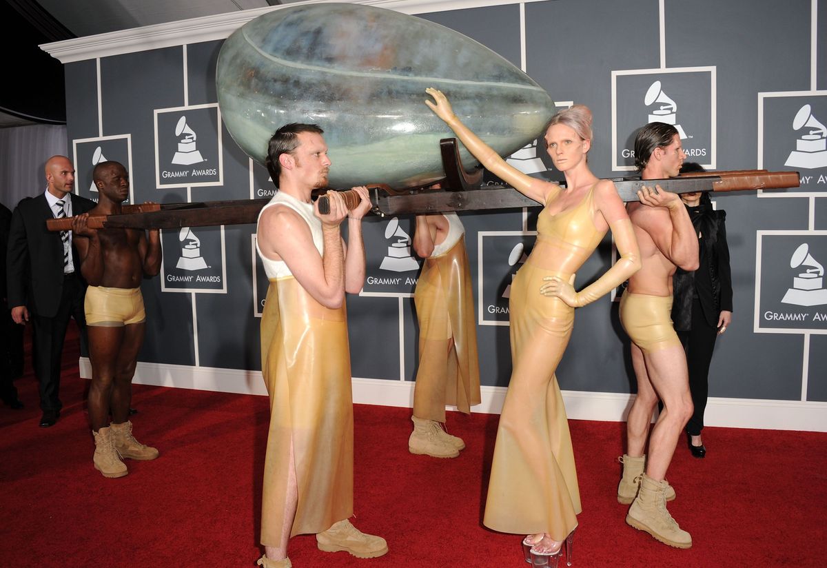 De 53e jaarlijkse GRAMMY Awards - Aankomsten
