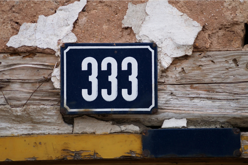 adreça número 333