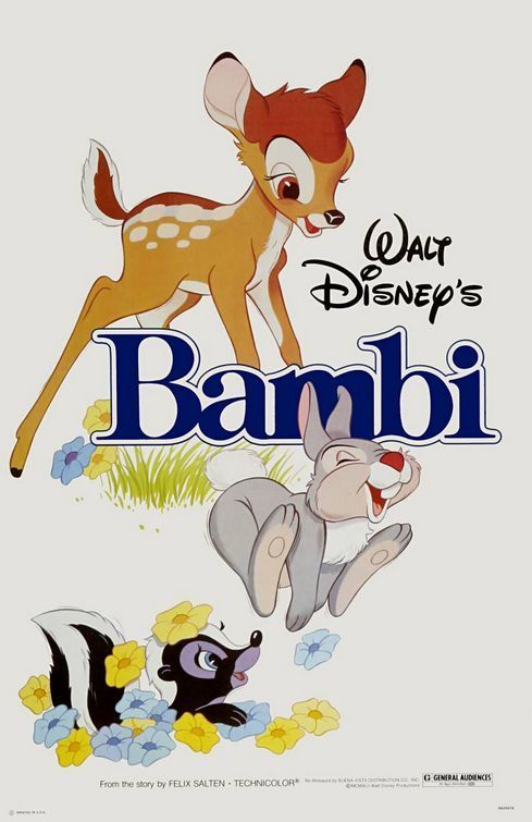 najboljši disney filmi bambi