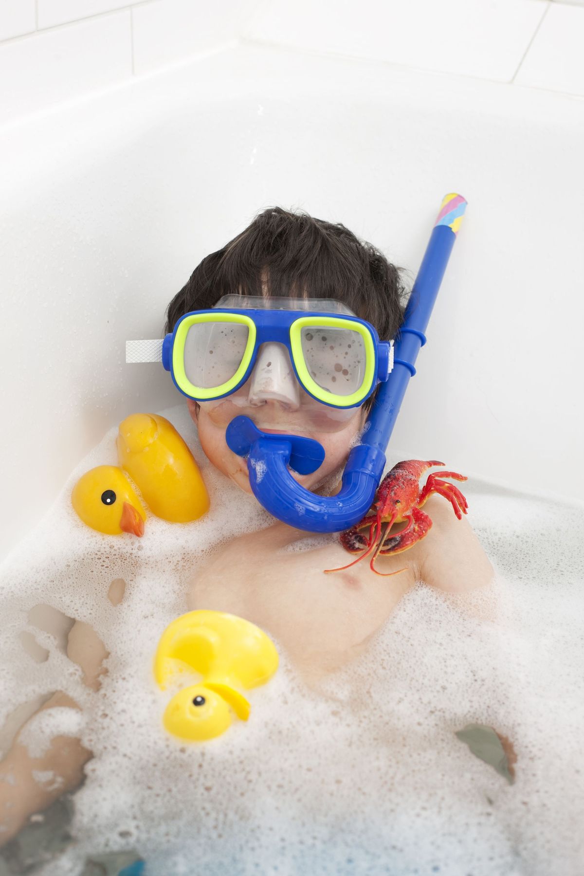 Sesja z akwalungiem - zajęcia dla dzieci w deszczowy dzień