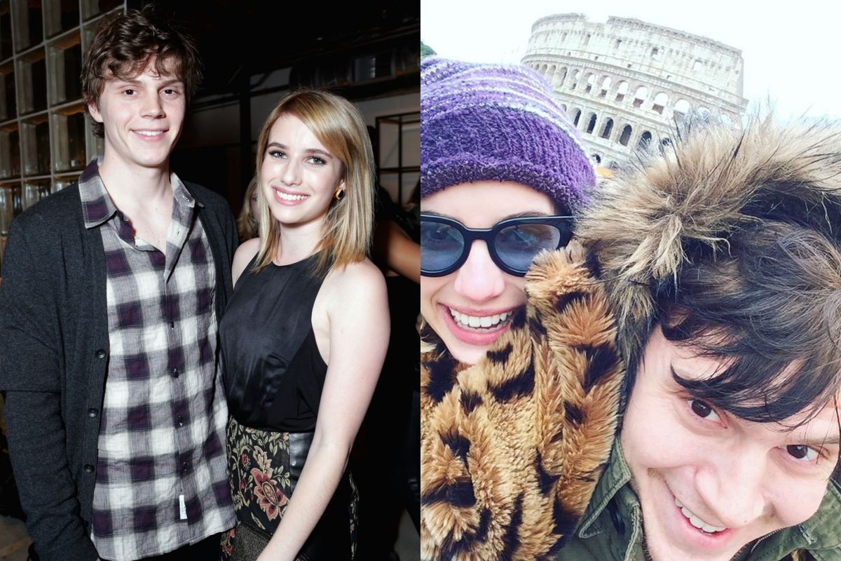 Evan Peters và Emma Roberts