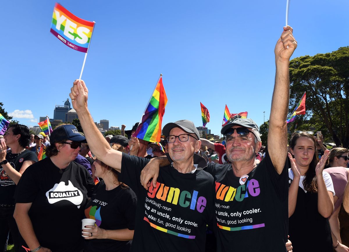 austrália política direitos dos homossexuais casamento