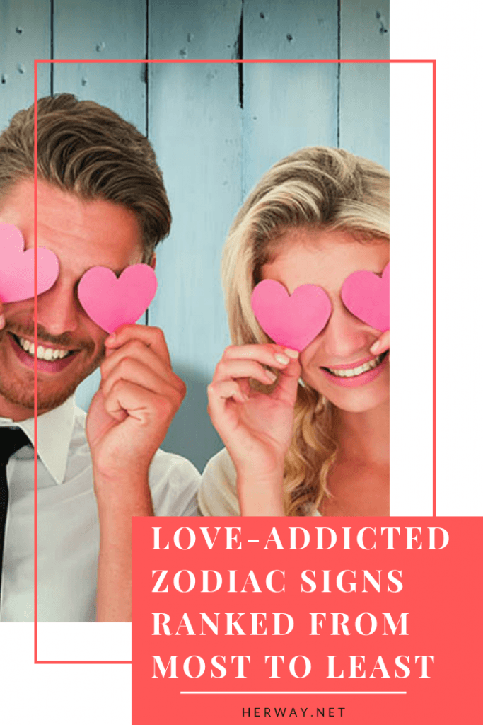 Signos do zodíaco viciados em amor classificados do mais ao menos