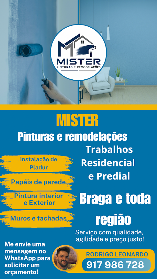 Mister pinturas e remodelações foto 1