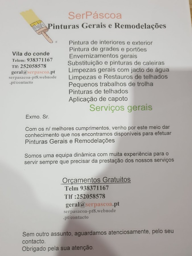 SerPáscoa - PINTURAS GERAIS E REMODELAÇÕES foto 9