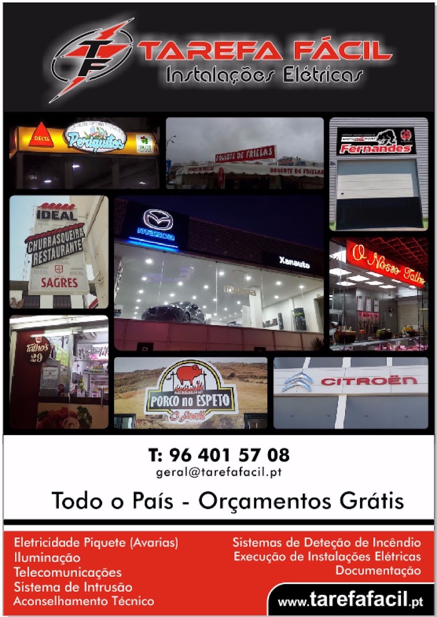 Tarefa Fácil - Instalações Eléctricas, Unipessoal Lda foto 4
