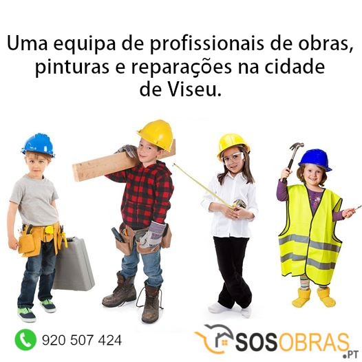 SOS Obras Viseu, pinturas, remodelações, canalizador, capoto foto 3