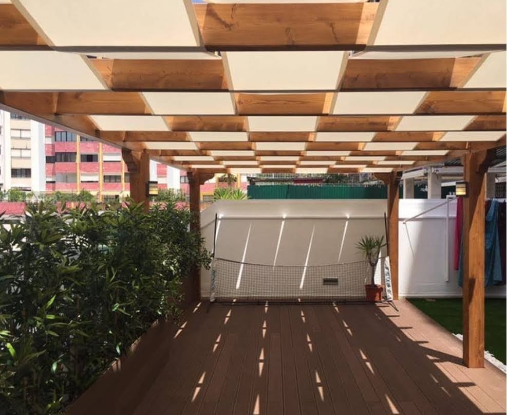 Toldos Martins e Coberturas | Estacionamento | Toldos Retráteis | Toldos Exteriores | Toldos para varanda | Toldos jardim foto 2
