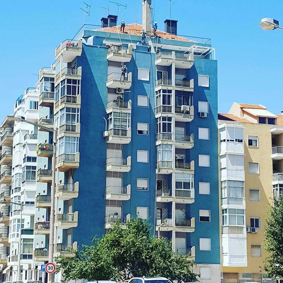 Reabilitação de Fachadas Lisboa - Pc Work Vertical foto 3