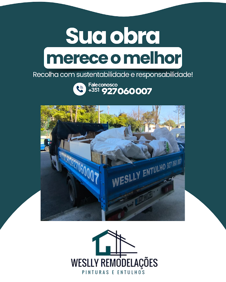 Weslly Remodelações, Pinturas e Entulhos foto 4