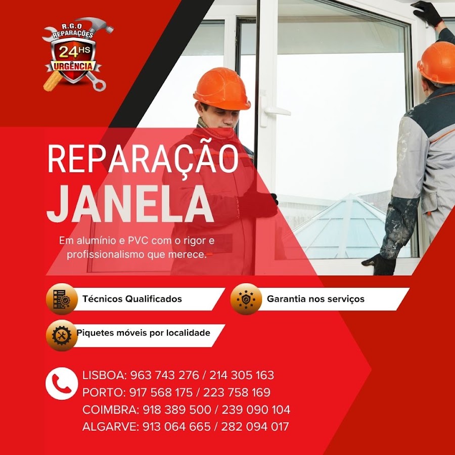 Reparação de Janelas - Pvc - Alumínio - Oscilobatentes - Estores foto 7