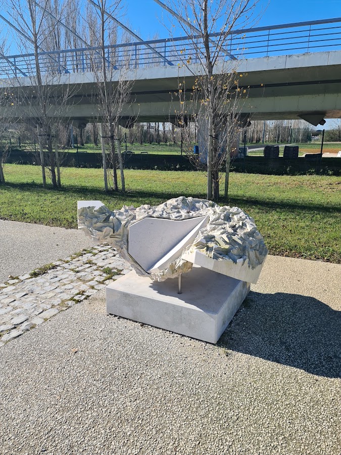 Conjunto de esculturas de pedra