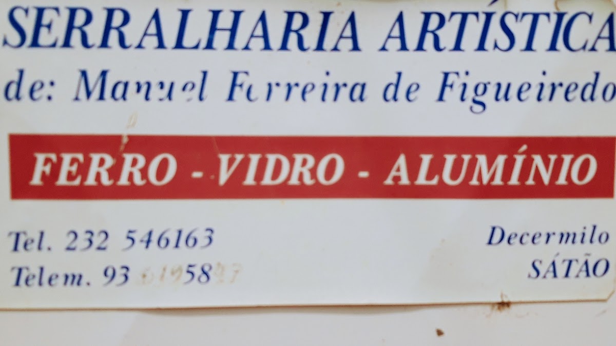 Serralharia Artística - Manuel Ferreira de Figueiredo