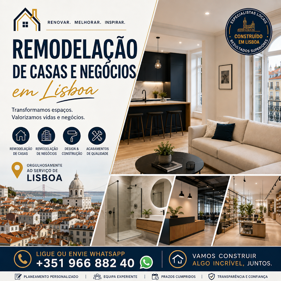 Empresa de Remodelações Interiores - Lisboa