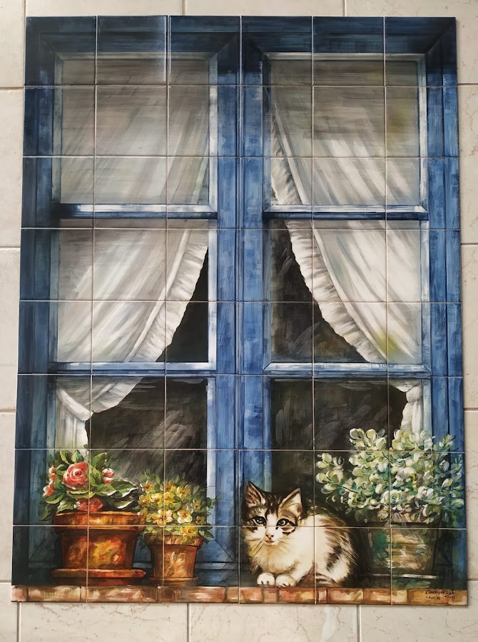 Azulejos pintados à mão CONCEIÇÃO SILVA