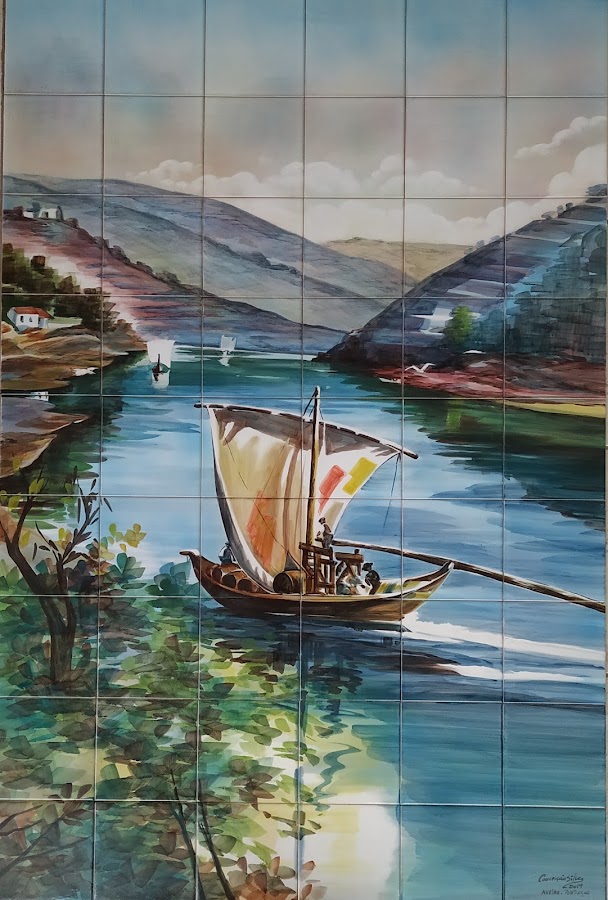 Azulejos pintados à mão CONCEIÇÃO SILVA foto 2
